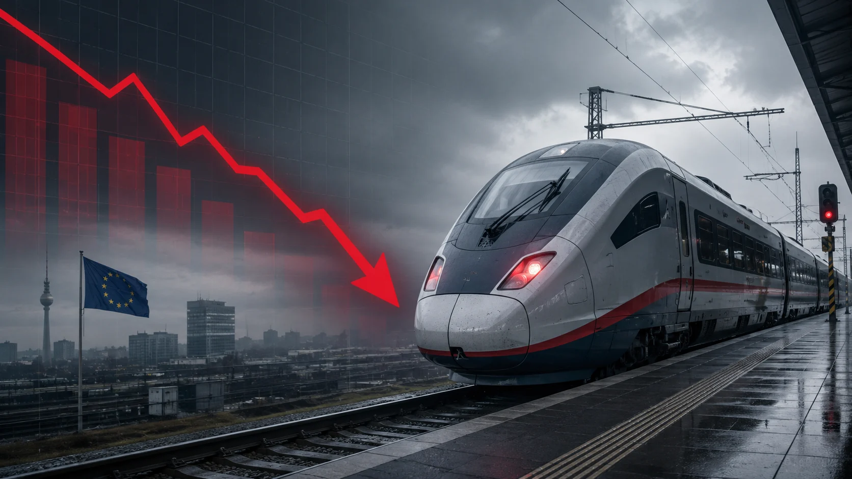 Обложка материала «Европа перестала покупать поезда: заказы Alstom рухнули на 69%»