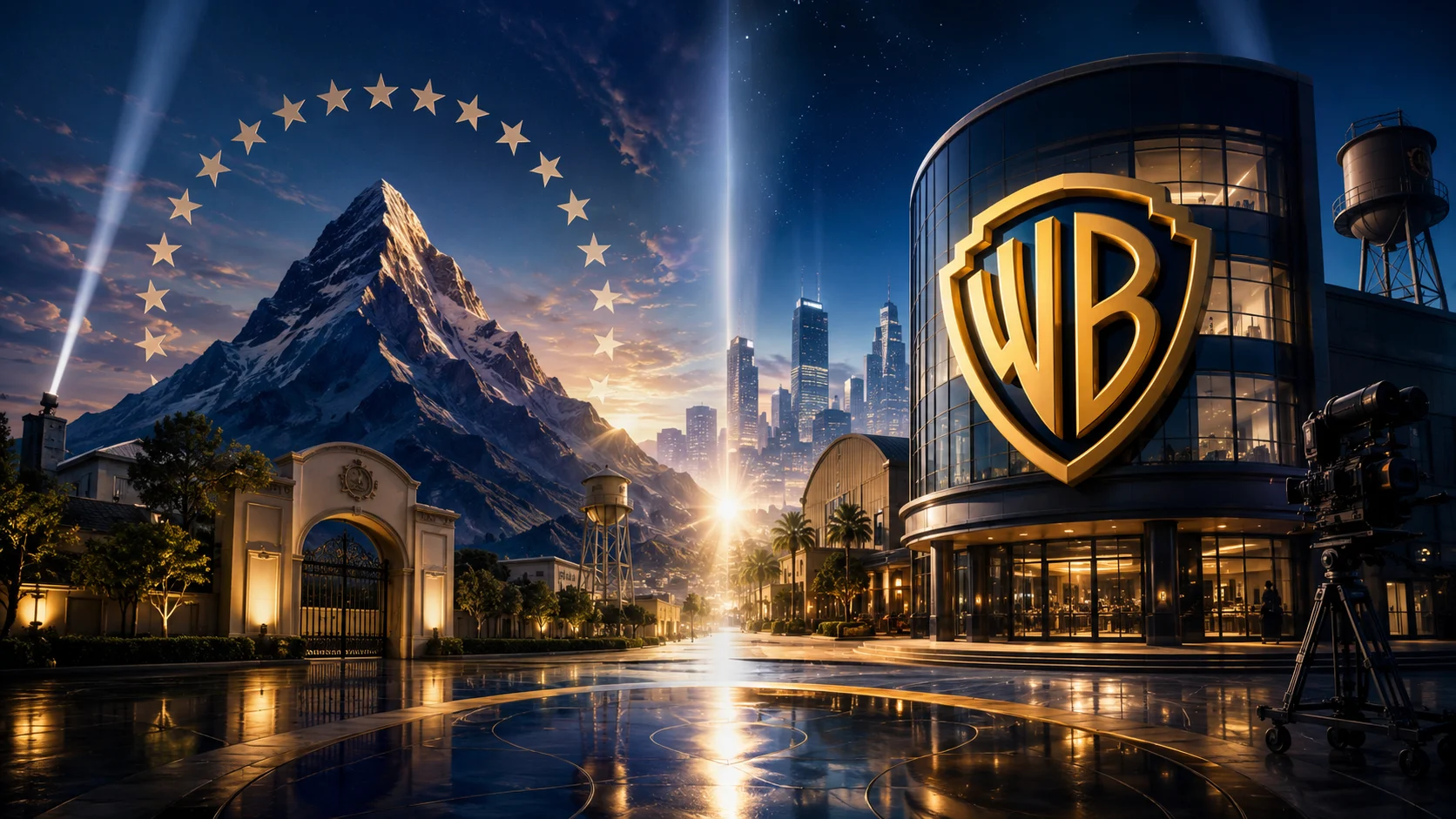 Обложка материала «ЕС разрешил Paramount купить Warner Bros за $110 млрд. Суд в США запустил таймер на $7 млн в день»