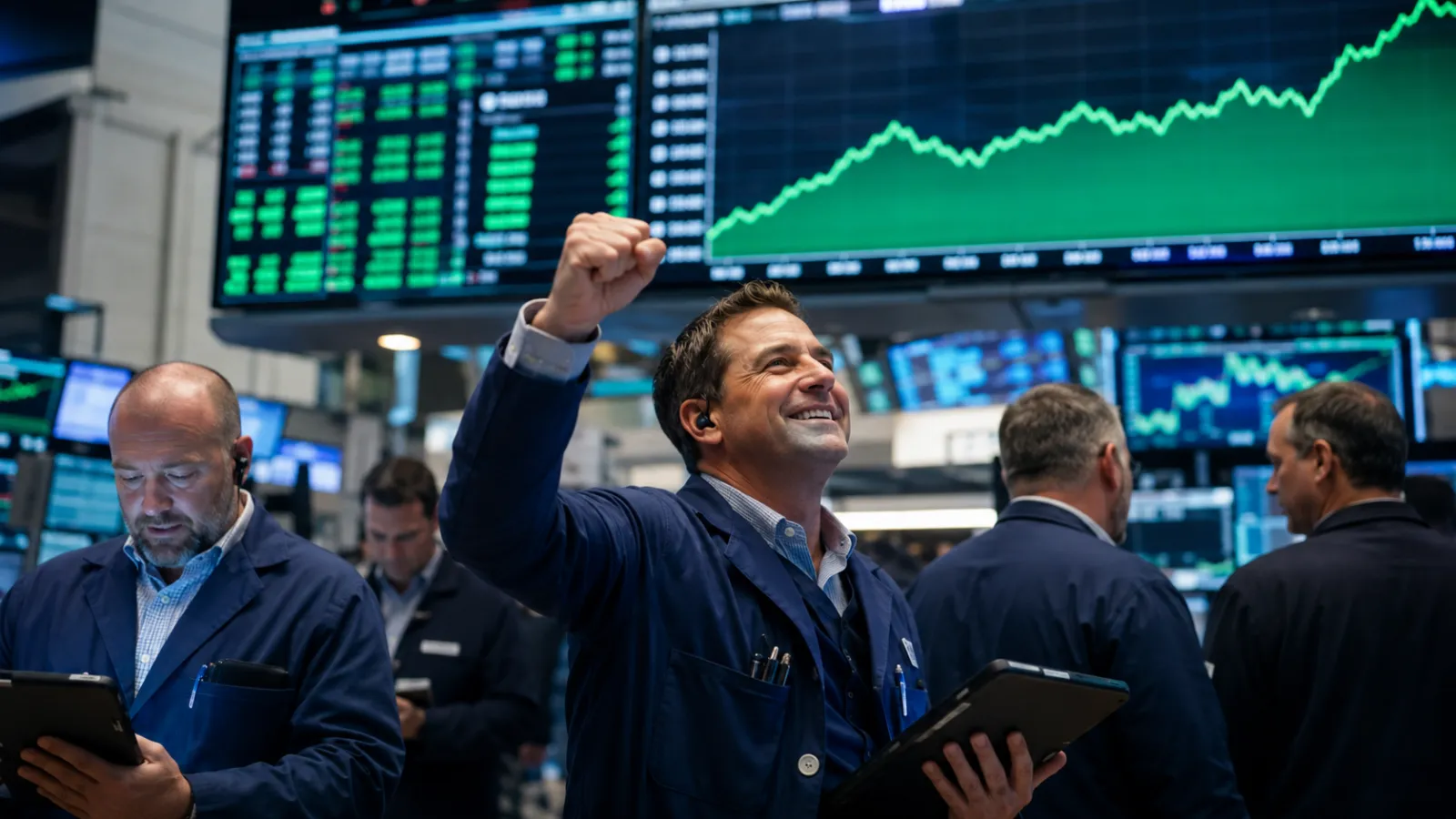 Обложка материала «S&P 500 закрылся на рекорде: инвесторы решили, что ФРС пока не поднимет ставку»